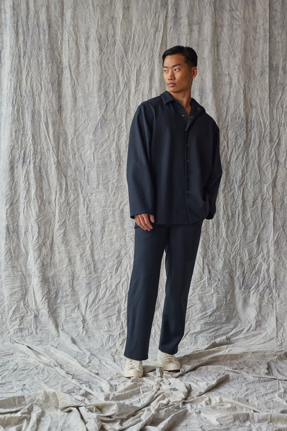 Column Pant - Midnight