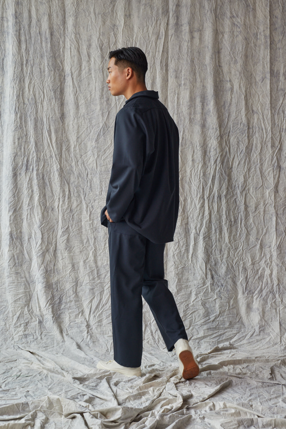 Column Pant - Midnight