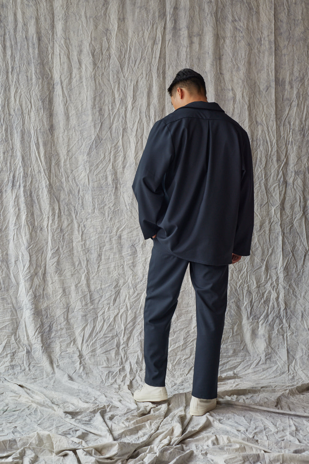 Column Pant - Midnight