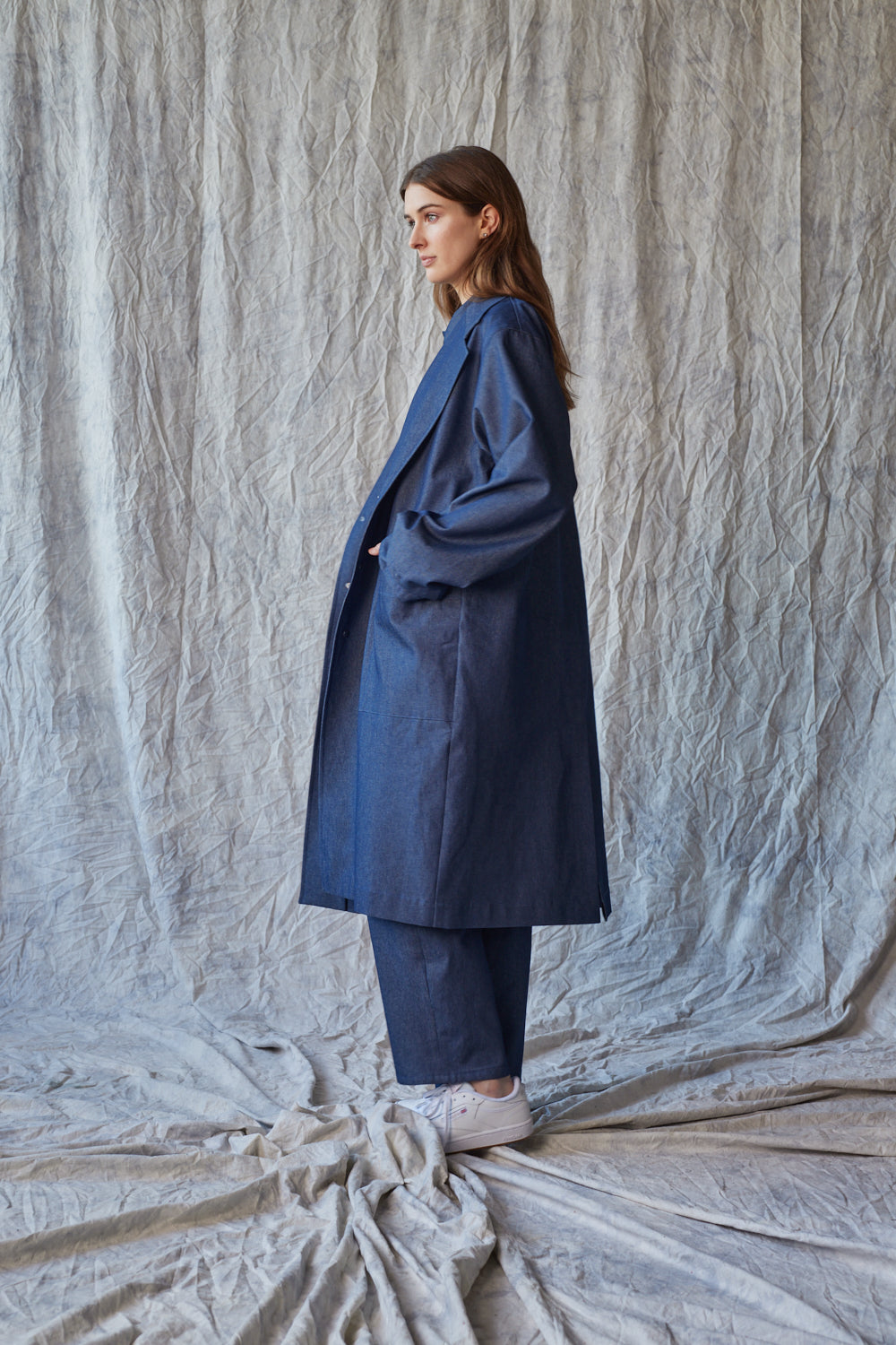 Overcoat - Organic Denim