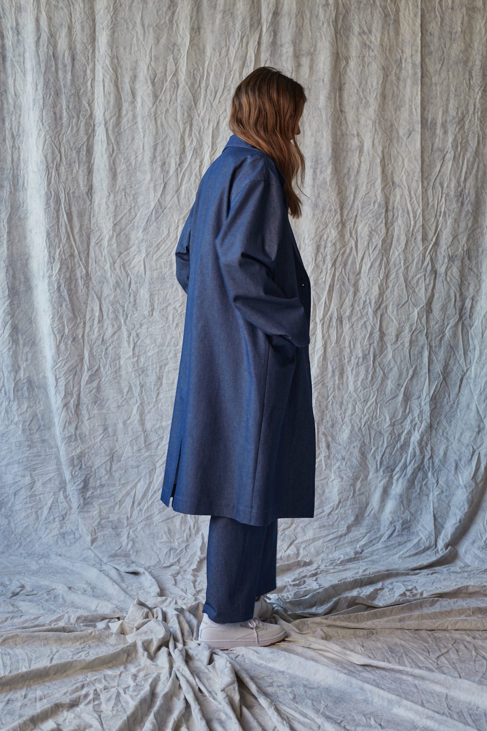 Overcoat - Organic Denim