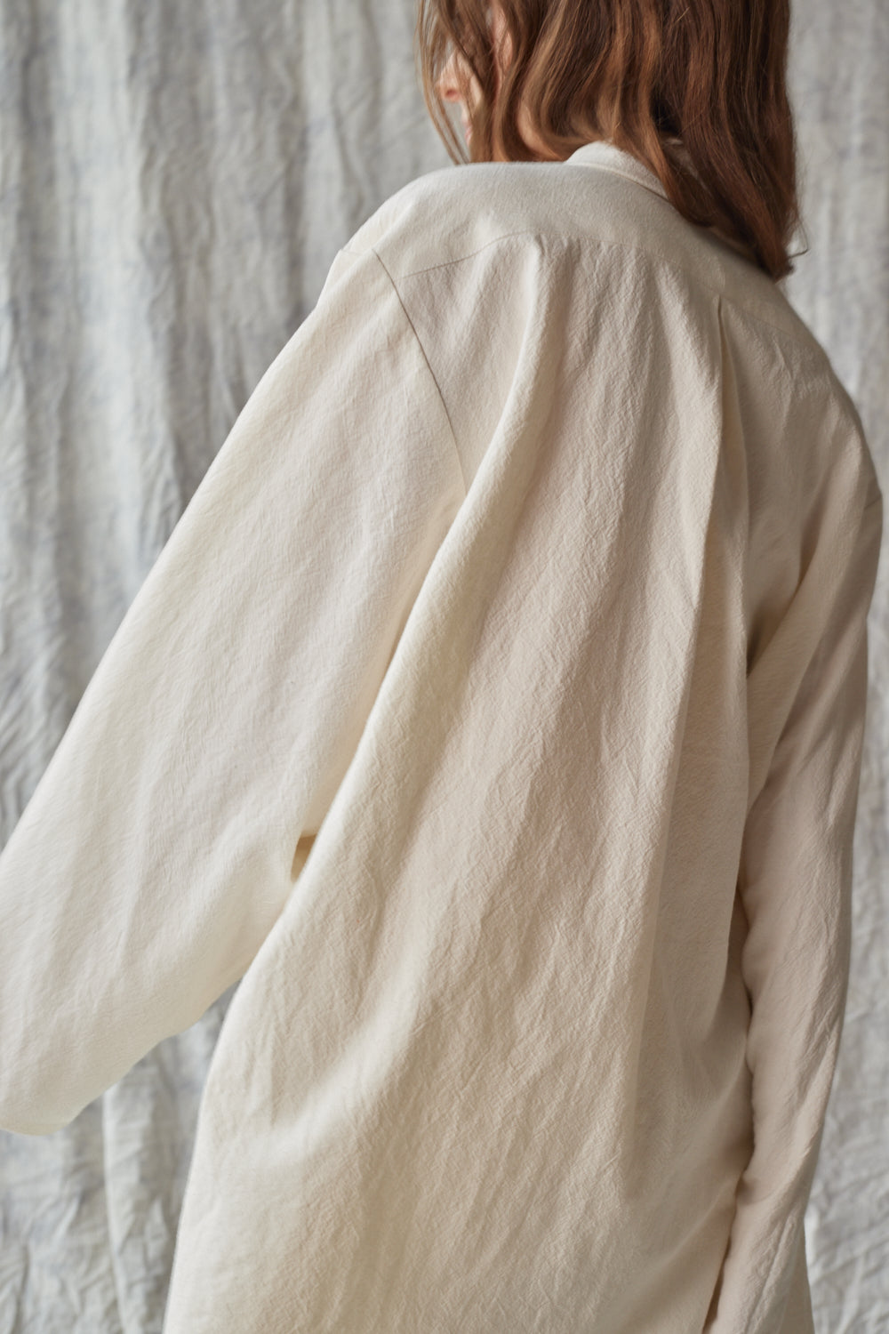 Unisex Snap Shirt - Parchment