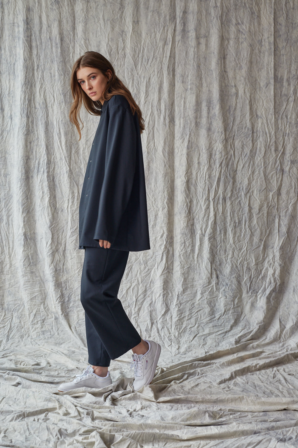 Column Pant - Midnight