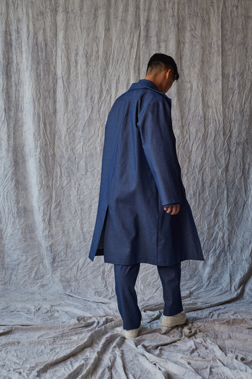 Overcoat - Organic Denim