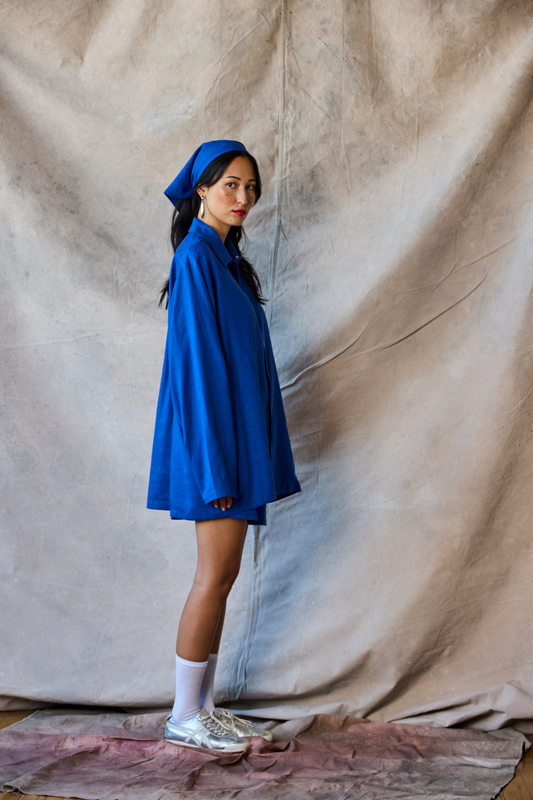 Unisex Snap Shirt - Lapis